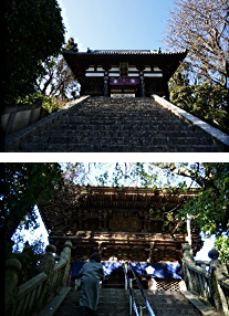 太山寺 一の門 二の門