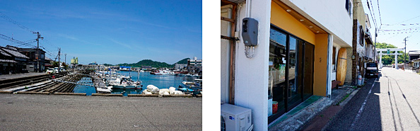 北条の鹿島の渡船場近く